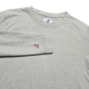 Kangol Knit Sweater Womens Medium‎ Kangaroo Sweatshirt Comfort Beige Cropped